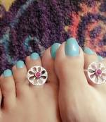 German Silver Toe Ring
