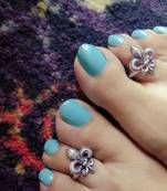 German Silver Toe Ring