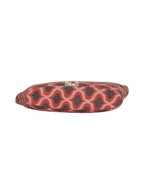 Tarusa red cotton material geometric tote bag for women's 5