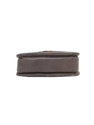 Tarusa slate grey cotton printed sling bag for women 5
