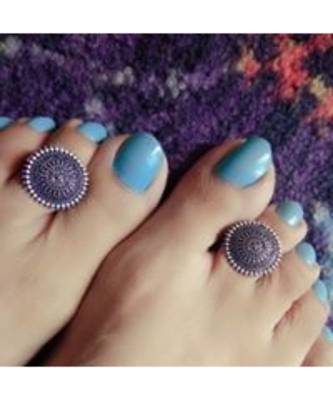 German Silver Toe Ring 1