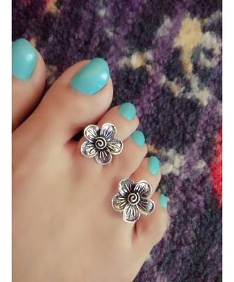 German Silver Toe Ring 1