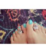 German Silver Toe Ring