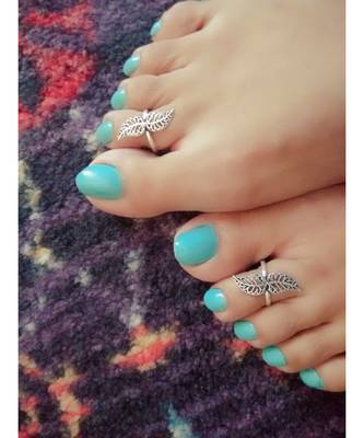 German Silver Toe Ring 1