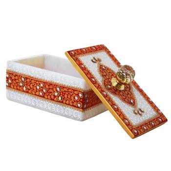 Handicrafts Paradise Marble Kupi Work Box 1