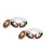 Handicrafts Paradise sindoor dani pair peacock design