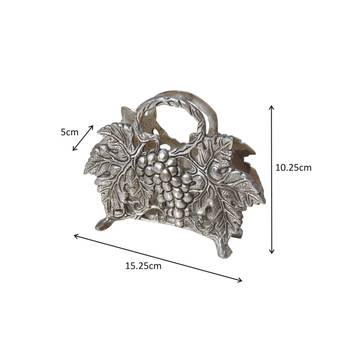 Napkin Holder Fruits Pattern in Metal 2
