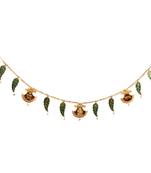 Bandanwarin metal with fan shaped motiff shree ganesha nama engraved