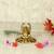 Handicrafts Paradise Laughing buddha Happy man Feng shue in metal showpiece for gifting and goodluck - 3 inches