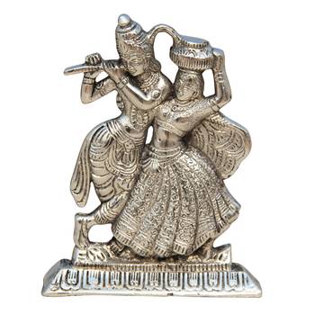 Radha Krishna in Metal 1