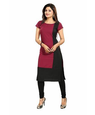 multicolor Selfie Contarst Kurti 1