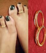Gold toe-rings