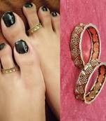 Gold toe-rings