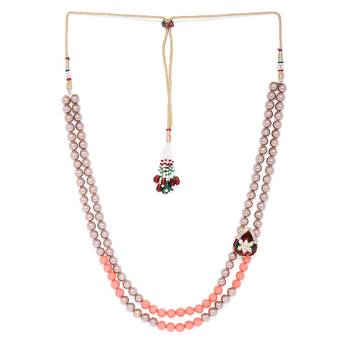 Pink necklaces 1