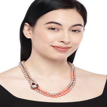 Pink necklaces 2