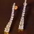 Gold Plated American Diamond Embellished Designer Earrings 216ED247