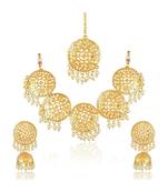 Gold Metallic Necklace Sets