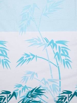 multicolor nature print bed sheets with two pillow cover 3