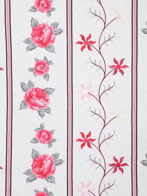 Red embroidered bed sheets with two pillow cover 3