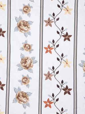 Brown embroidered bed sheets with two pillow cover 3