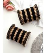 Leshya Black Fancy Bridal Bangle Sets