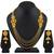 Traditional Four String Gold Plated   Necklace Set For Women
