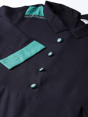 Navy-blue plain liva kurtas-and-kurtis 5