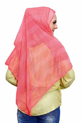 Stitched Instant Hijab Scarf For Women (To Be Worn On Hijab Cap) 5