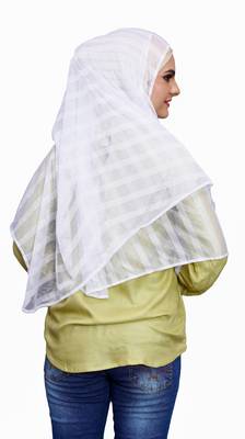 Occasion Wear Stitched Instant Hijab Scarf For Women (To Be Worn On Hijab Cap) 5