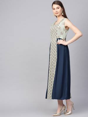 Green printed liva kurtas-and-kurtis 3