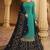 Aqua Blue Georgette Pakistani Salwar Kameez