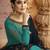 Aqua Blue Georgette Pakistani Salwar Kameez
