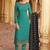 Aqua Blue Georgette Pakistani Salwar Kameez