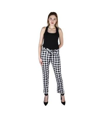 black plain Cotton trousers 1