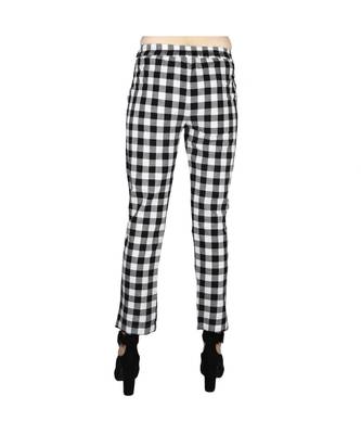black plain Cotton trousers 4