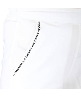 white plain Cotton trousers 5