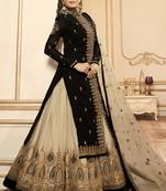 Black Georgette Pakistani Salwar Kameez