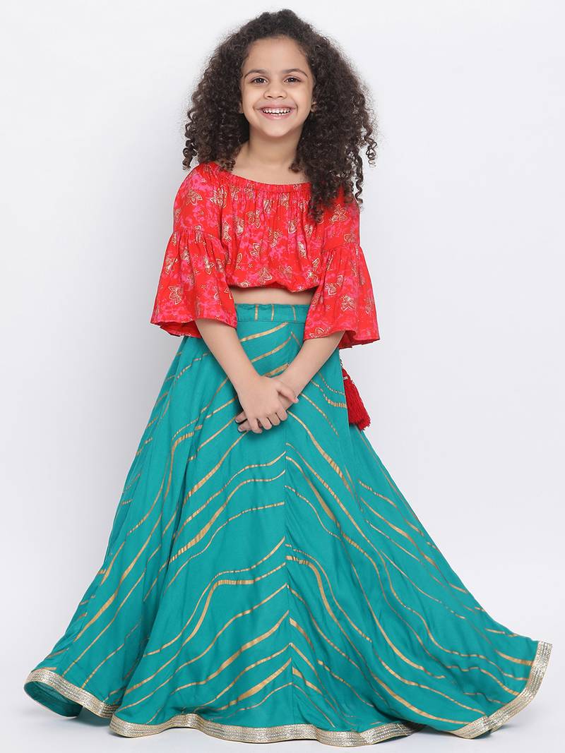 Anika Lehenga Choli Set For Girl