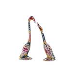 Pair of Kissing Swan/Duck Home Decor Showpiece