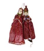 Rajasthani Famous Handmade Puppets (Multicolour)