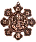 gunnu sales ganesha metal wall hanging brass