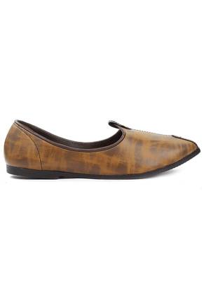  Casual Ethnic Brown Juttis Shoes For Men 2