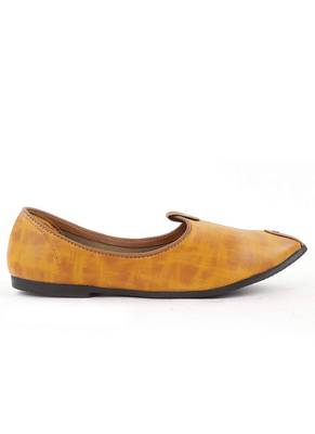  Casual Ethnic Tan Juttis Shoes For Men 2
