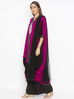 Pink Embroidered Cotton Salwar 3