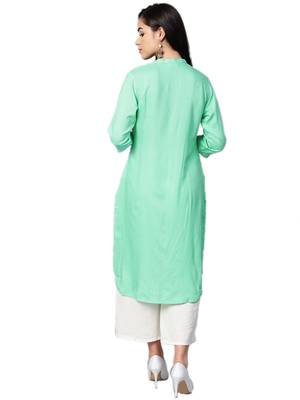 Pink printed liva kurtas-and-kurtis 2