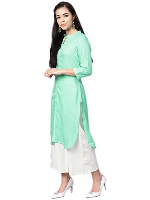 Pink printed liva kurtas-and-kurtis 4