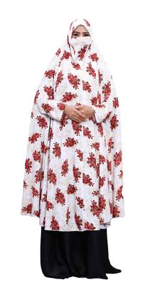 Printed Viscose Lycra Chaderi Abaya Burqa For Women 2