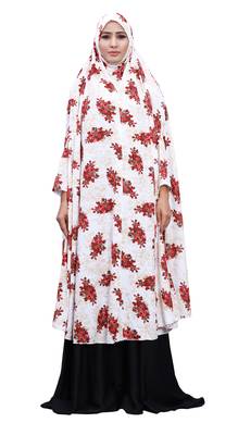 Printed Viscose Lycra Chaderi Abaya Burqa For Women 4