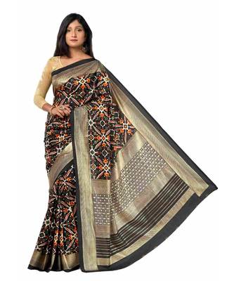 Black and Red Patola  saree 2