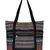 Anekaant Striped Women's Shopping Bag Navy & Multi